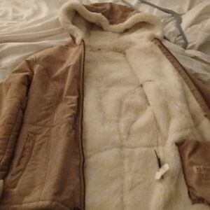 Cozy Tan Teddy Jacket for Women